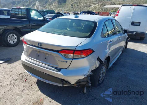 2021 Toyota Corolla Hybrid Le z USA, uszkodzony, nr VIN JTDEAMDEXMJ011250